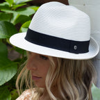 EV070 IVORY - HARLEY TRILBY EV070 / Ivory / M/L (58cm) Adjustable