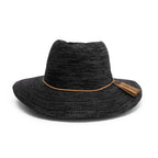 EV090 MIX BLACK 58CM (M/L) - CAROLINE FEDORA EV090 / Mixed Black / M/L (58cm)