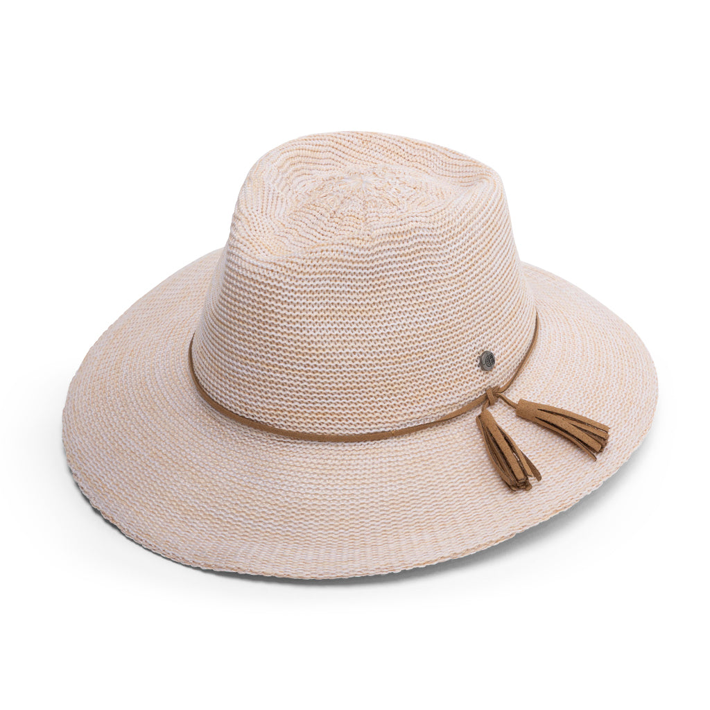 EV090 WHEAT 58CM (M/L) - CAROLINE FEDORA EV090 / Wheat / M/L (58cm)
