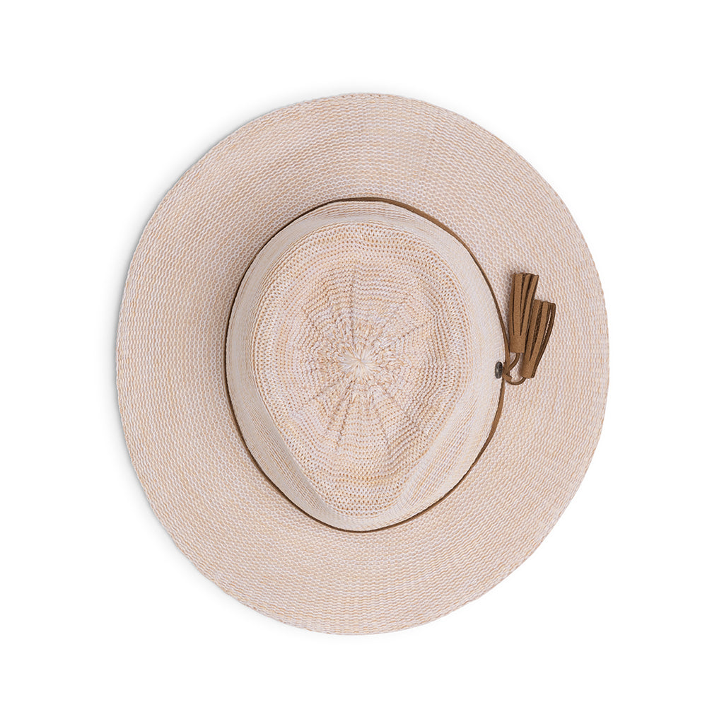 EV090 WHEAT 58CM (M/L) - CAROLINE FEDORA EV090 / Wheat / M/L (58cm)