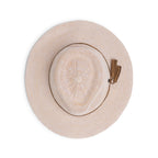 EV090 WHEAT 58CM (M/L) - CAROLINE FEDORA EV090 / Wheat / M/L (58cm)