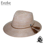 EV090 WHEAT 58CM (M/L) - CAROLINE FEDORA EV090 / Wheat / M/L (58cm)