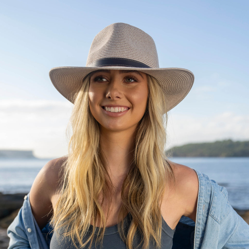 AP001 WHEAT - HUNTER CREEK FEDORA AP001- / Wheat / M/L - 58 cm