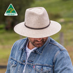 AP002 SAND/CHOC - SANDY CREEK FEDORA AP002 / Sand/Chocolate / M/L – 58 cm