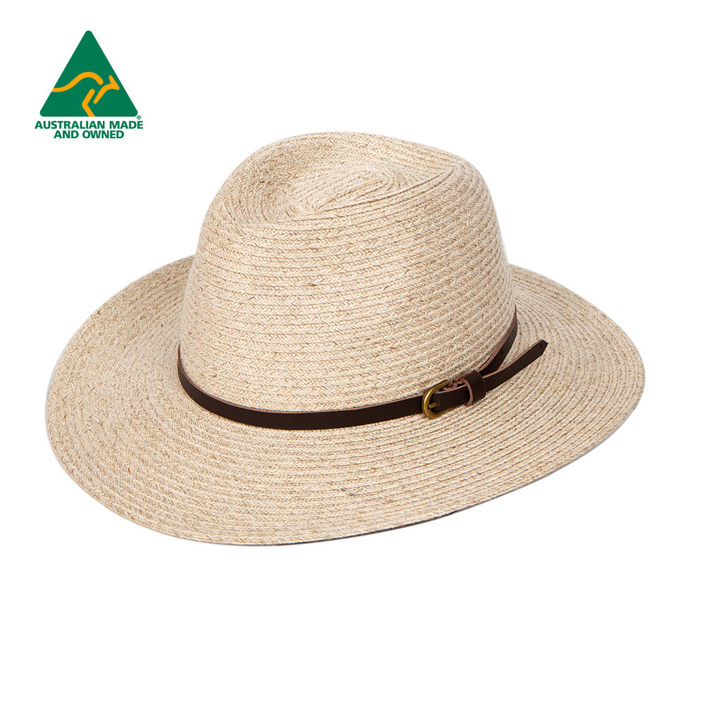 AP002 SAND/CHOC - SANDY CREEK FEDORA AP002 / Sand/Chocolate / L/XL – 60 cm
