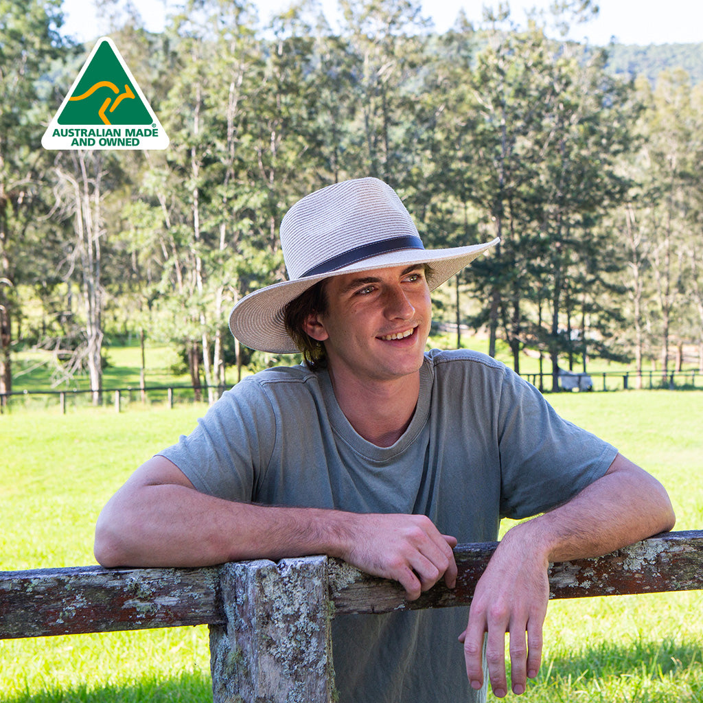AP004 IVORY - STONEY CREEK FEDORA AP004 / Ivory / M/L – 58 cm
