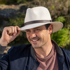 AP004 IVORY - STONEY CREEK FEDORA AP004 / Ivory / L/XL – 60 cm