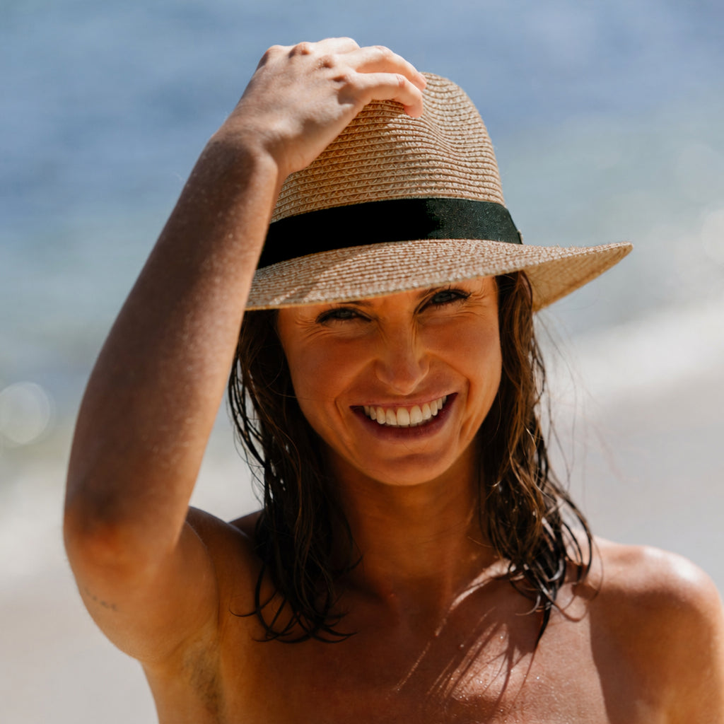 Pana-Mate® Flexibraid® Fedora - Wheat