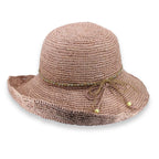 TM551 OLD ROSE 58CM (M/L) - PAIGE RAFFIA SOU'WESTER TM551 / Old Rose / M/L (58cm)