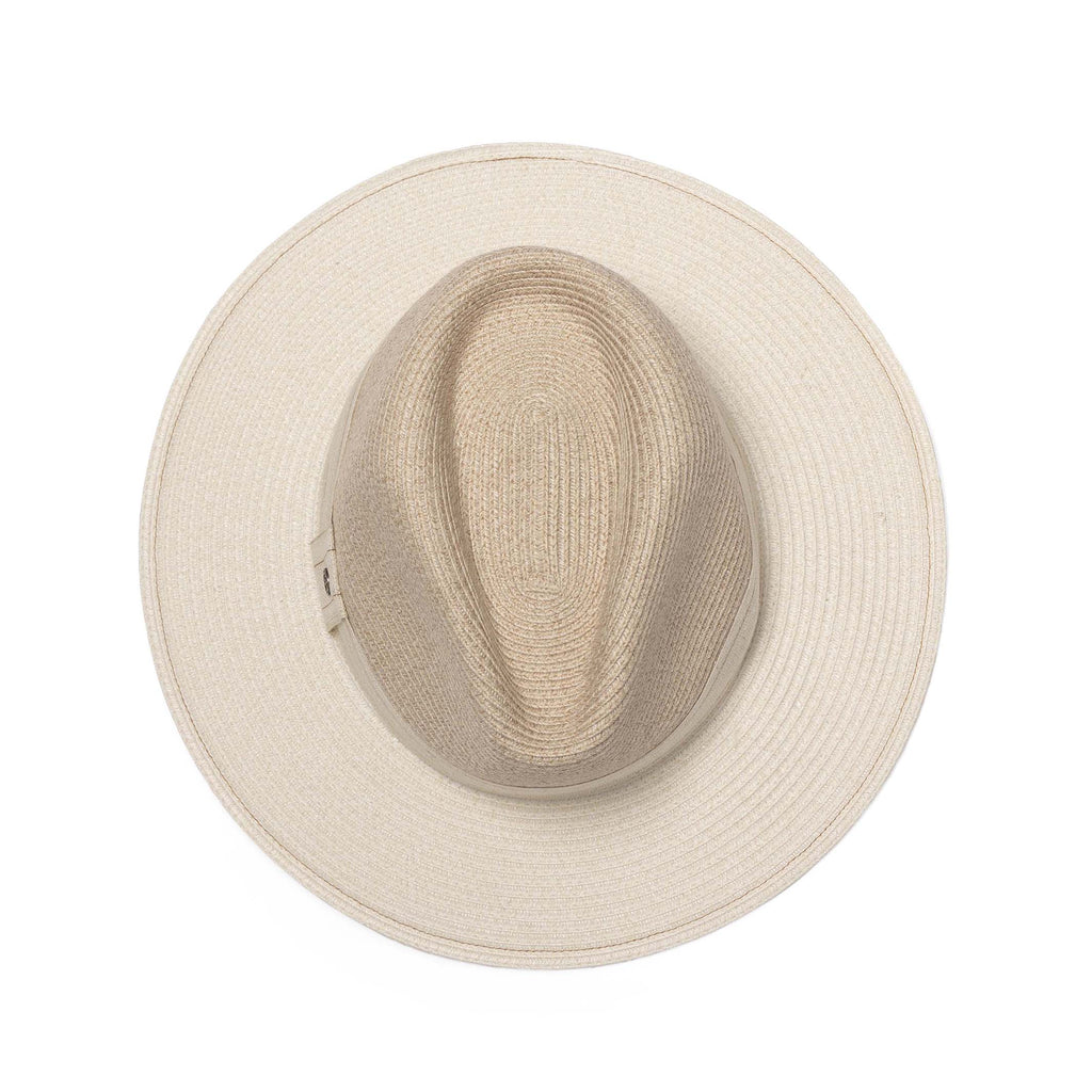 DH012 MIX CAMEL/IVORY - PETA FLEXIBRAID® FEDORA DH012 / M/L (58cm) Can be adjusted down 3cm