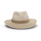 DH013 IVORY/MIX CAMEL - PARSLEY BAY FLEXIBRAID® FEDORA DH013 / M/L (58cm) Can be adjusted down 3cm
