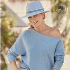 DH029 MIX GREY - COOLUM FEDORA (MAGNETIC) DH029 / M/L (58cm) Can be adjusted down 3cm