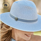 DH029 MIX GREY - COOLUM FEDORA (MAGNETIC) DH029 / L/XL (60cm) Can be adjusted down 3cm
