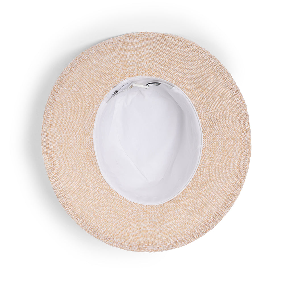 EV050 WHEAT/WHITE - ASTON FEDORA (MAGNETISED) EV050 / White/Wheat / Small/Medium
