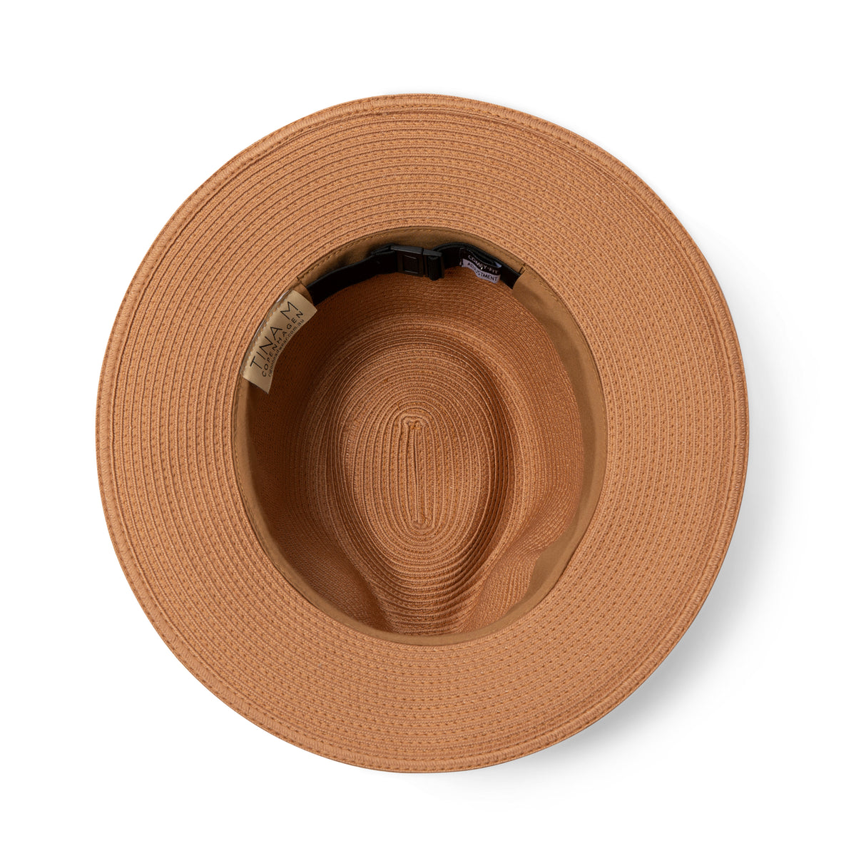TM571 SAFFRON 58CM (M/L) - HAVANA SHORT BRIM FEDORA TM571 / Rust / M/L (58cm) Can be adjusted down 3cm