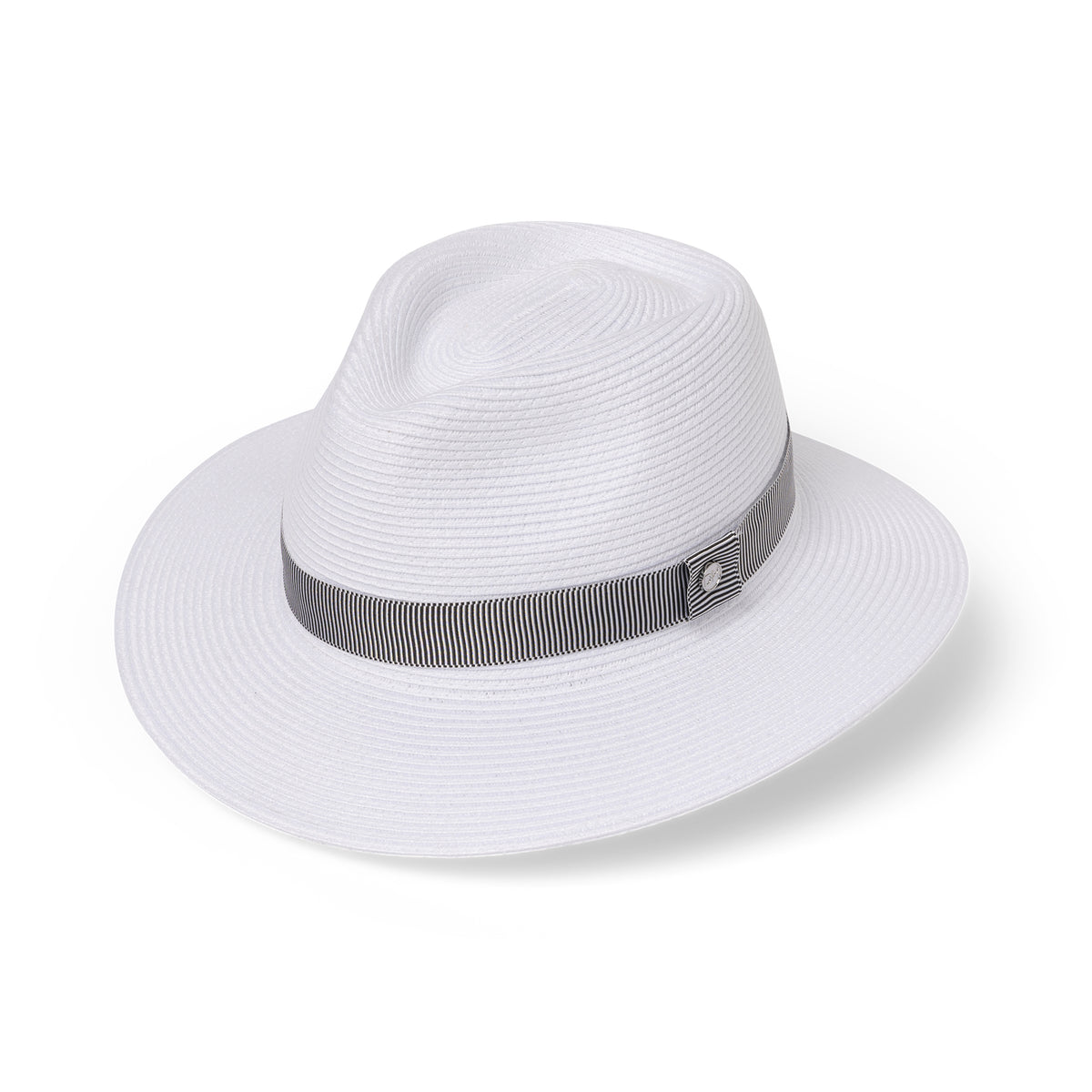 DH037 WHITE/NAVY - SAWGRASS GOLF FEDORA (MAGNETIC) DH037 / White / M/L (58cm) Can be adjusted down 3cm
