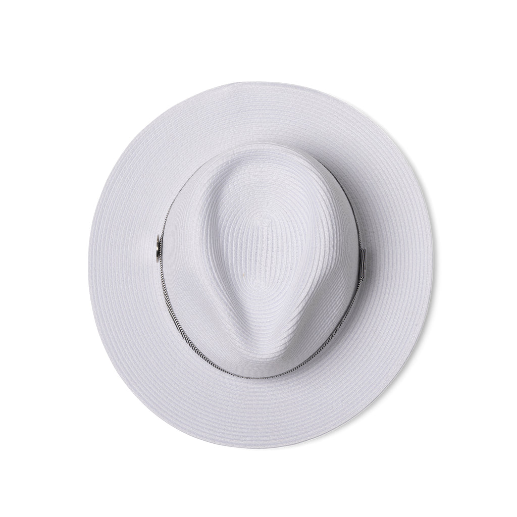 DH037 WHITE/NAVY - SAWGRASS GOLF FEDORA (MAGNETIC) DH037 / White / L/XL (60cm) Can be adjusted down 3cm