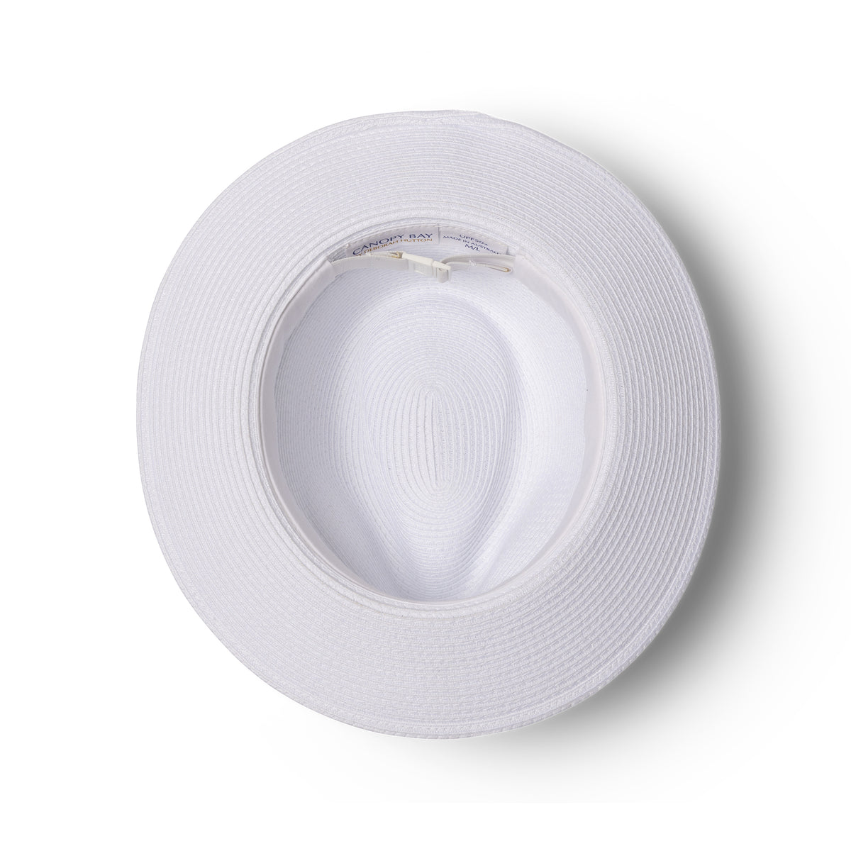 DH037 WHITE/NAVY - SAWGRASS GOLF FEDORA (MAGNETIC) DH037 / White / L/XL (60cm) Can be adjusted down 3cm