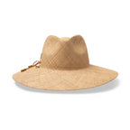 TM580A NATURAL 58CM (M/L) - MADRID WIDE BRIM FEDORA TM580A / Natural / M/L (58cm) Can be adjusted down 3cm