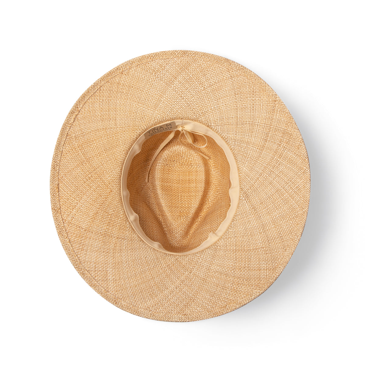 TM580A NATURAL 58CM (M/L) - MADRID WIDE BRIM FEDORA TM580A / Natural / M/L (58cm) Can be adjusted down 3cm