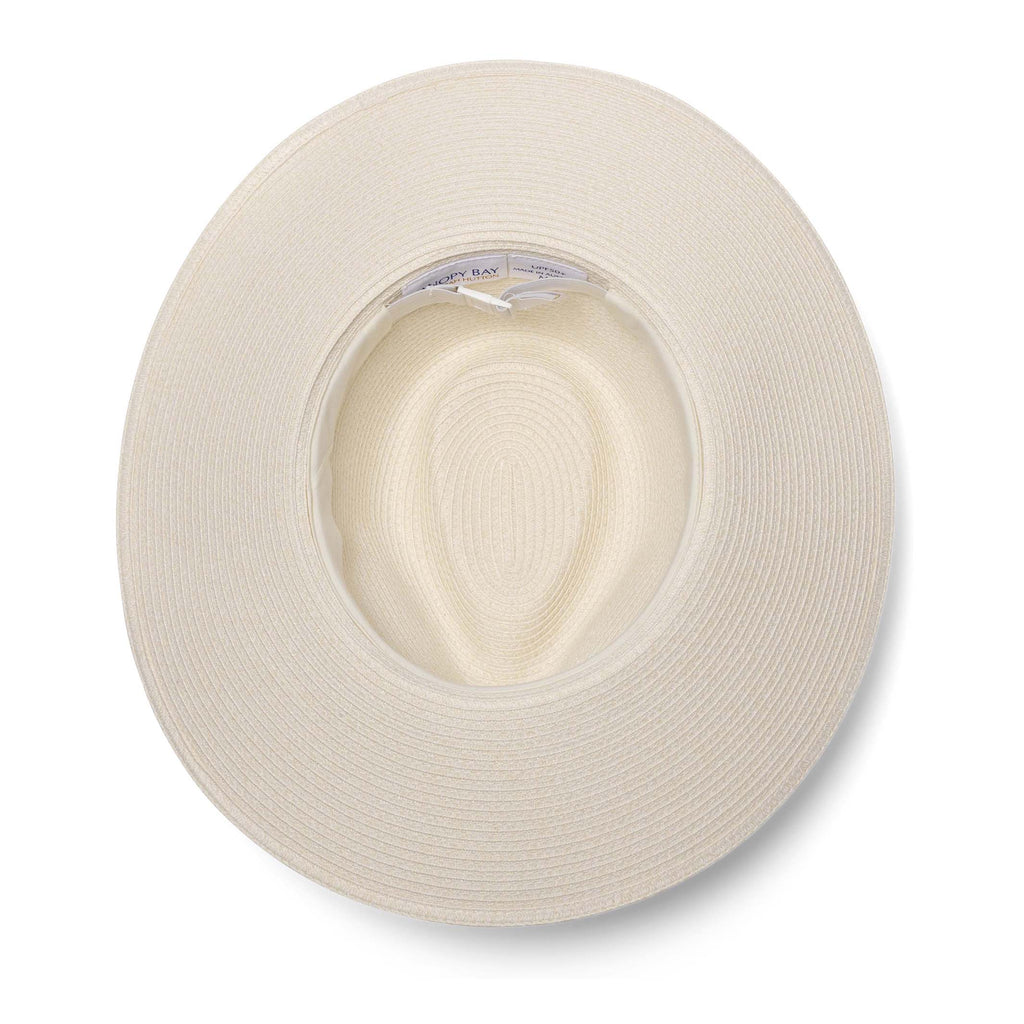 DH045 IVORY - WHITEHAVEN FEDORA DH045 / S/M (56cm) Can be adjusted down 3cm