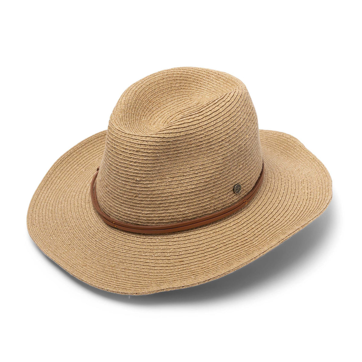 DH004 NATURAL 60CM (L) - BEDARRA RAFFIA COWBOY DH004 / L/XL (60cm) Can be adjusted down 3cm