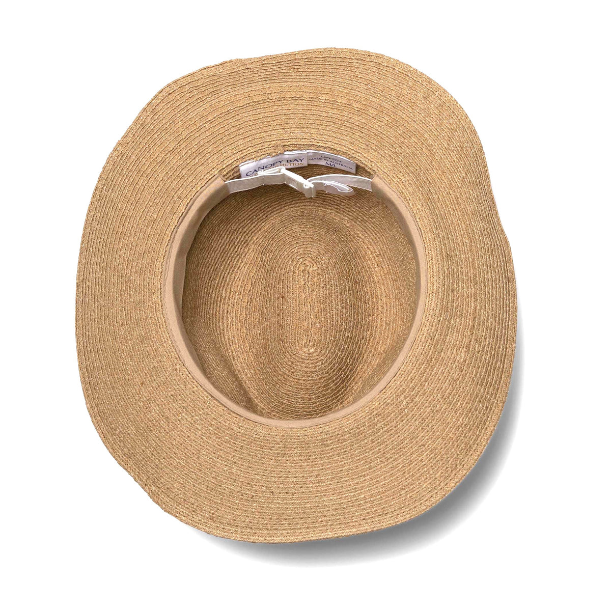 DH004 NATURAL 60CM (L) - BEDARRA RAFFIA COWBOY DH004 / L/XL (60cm) Can be adjusted down 3cm