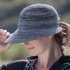 EV420 MIX BLACK - ANNIKA CAP EV420 / Mixed Black / S/M - 56cm