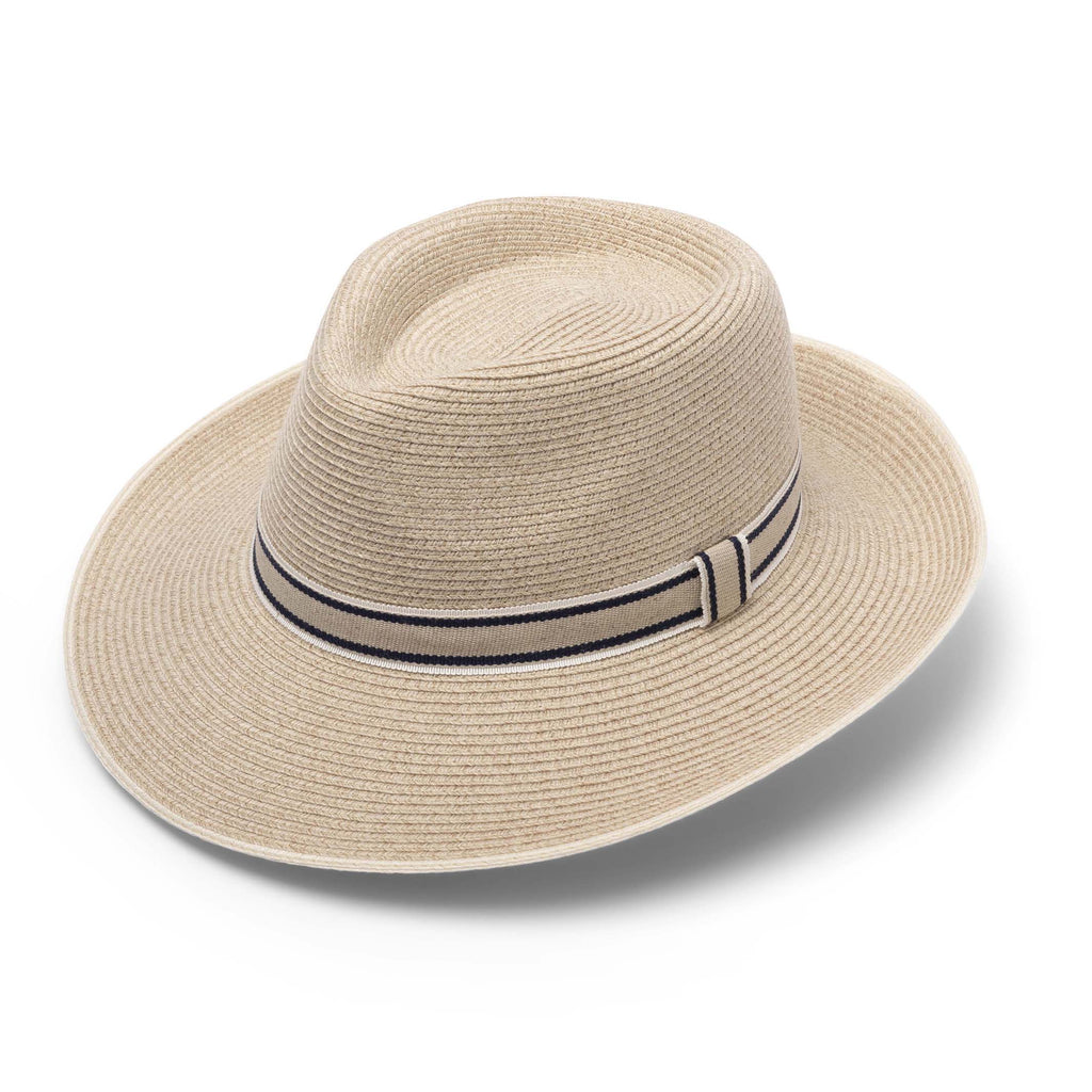 DH020 MIX CAMEL - MALIBU FLEXIBRAID® FEDORA DH020 / Mix Camel / XS/S (54cm) Can be adjusted down 3cm