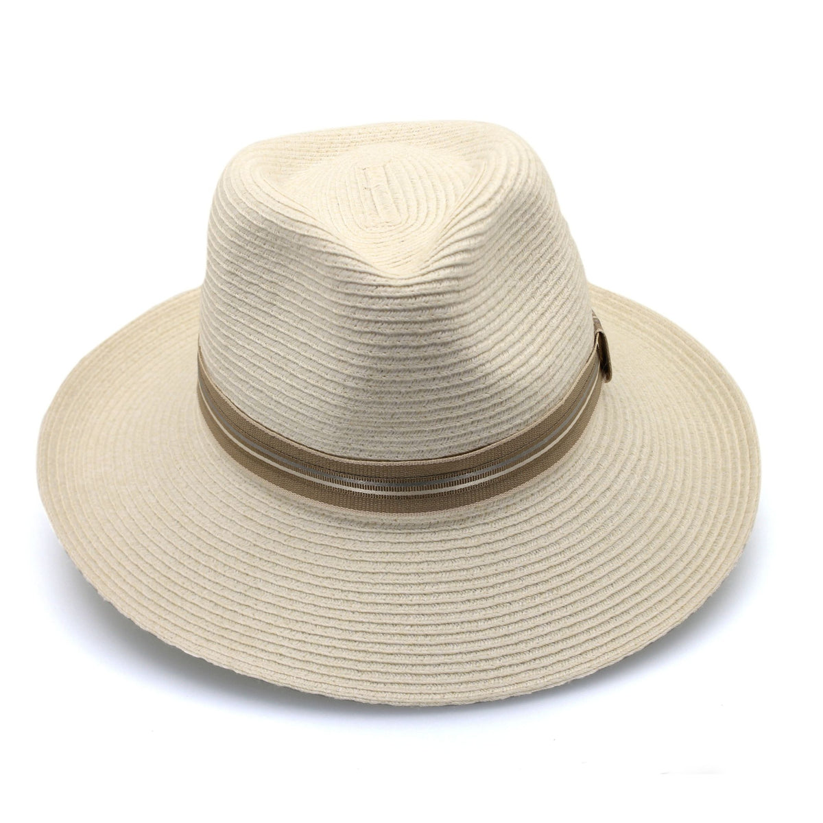 DH056 MIXED IVORY - BARRINGTON FLEXIBRAID® FEDORA DH056 / Mixed Ivory / L/XL (60cm) Can be adjusted down 3cm