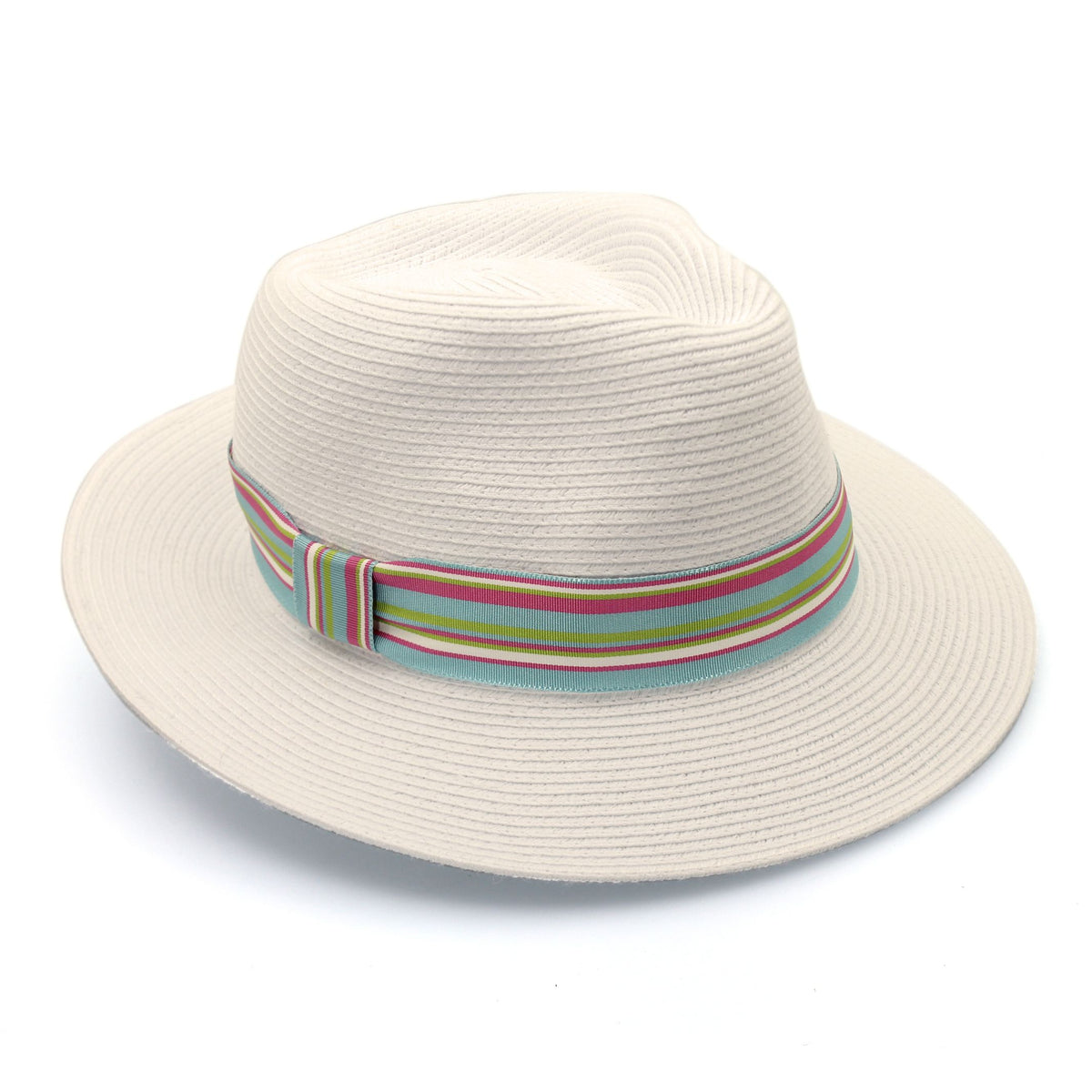 DH057 IVORY - PEREGIAN FLEXIBRAID® FEDORA (MAGNETIC) DH057 / Ivory / M/L (58cm) Can be adjusted down 3cm