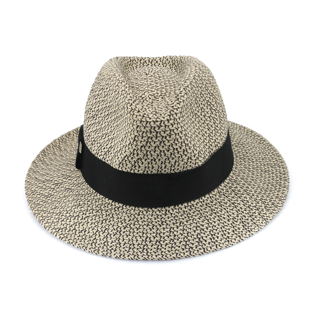 TM95 MIX LICORICE 58CM (M/L) - BEAU FEDORA TM95 / Mix Licorice / M/L (58cm) Can be adjusted down 3cm