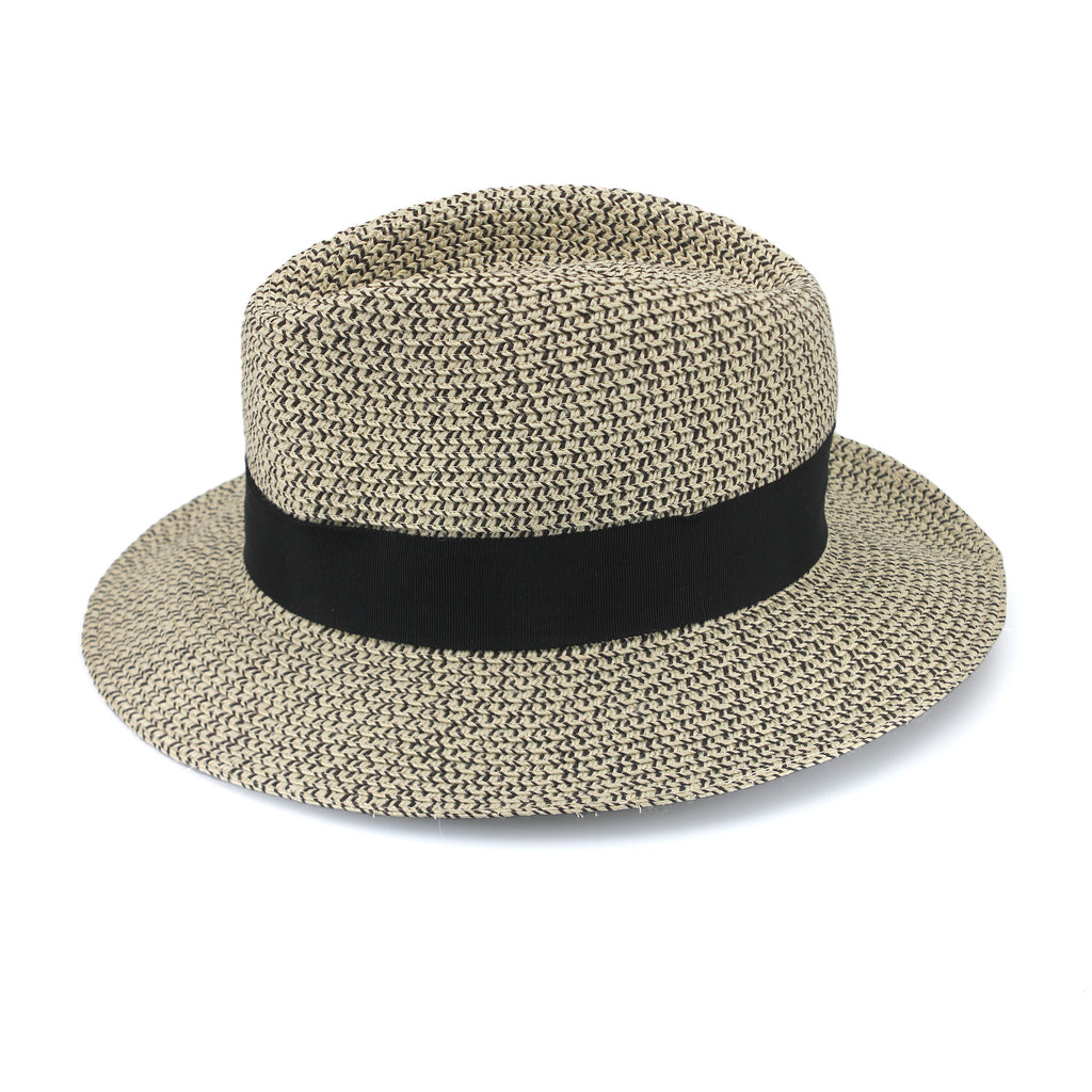 TM95 MIX LICORICE 58CM (M/L) - BEAU FEDORA TM95 / Mix Licorice / M/L (58cm) Can be adjusted down 3cm