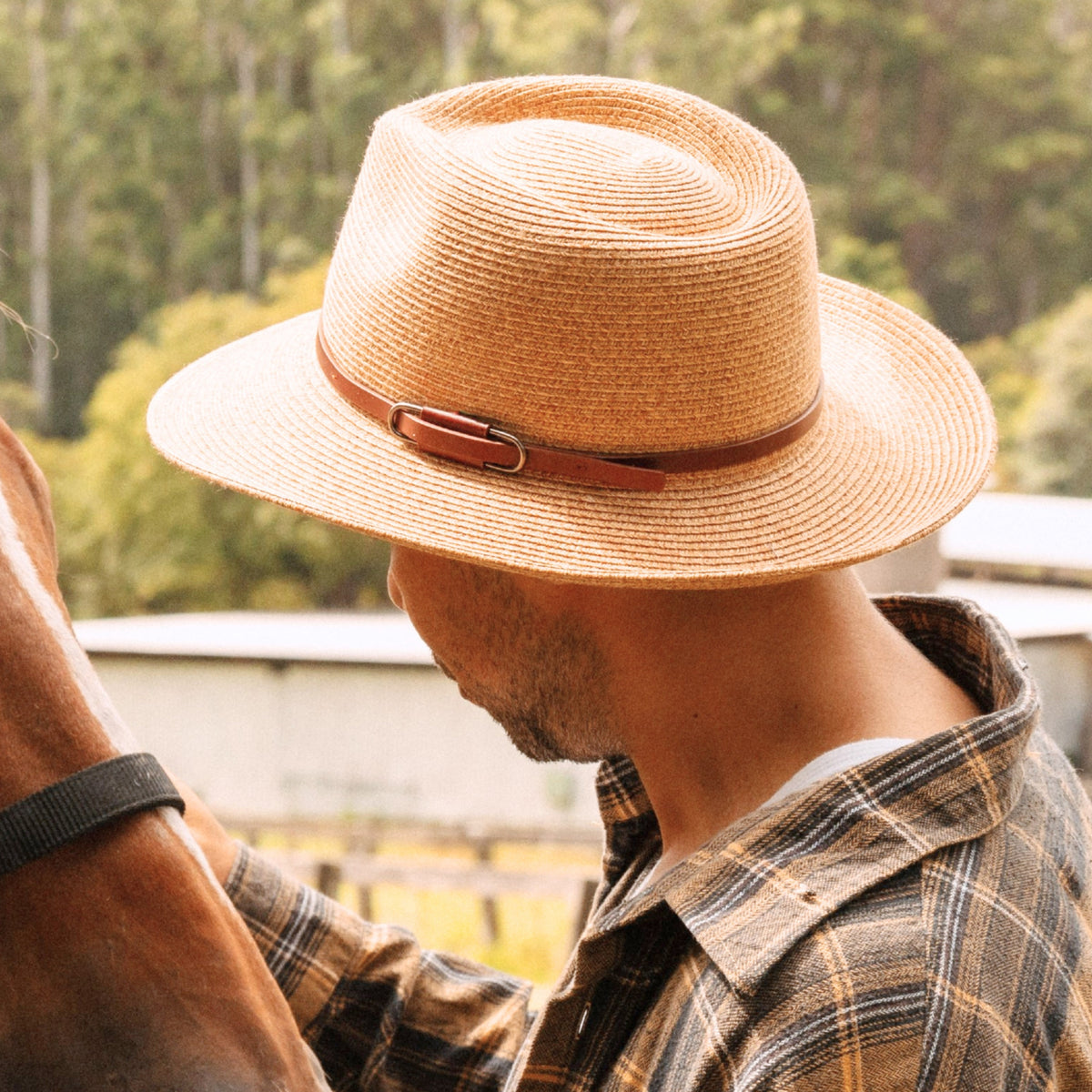 AP021 CAMEL - DAINTREE RIVER FEDORA AP021 / Camel / S/M (56cm)