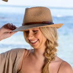 AP021 CAMEL - DAINTREE RIVER FEDORA AP021 / Camel / S/M (56cm)