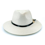 TM691 IVORY 58CM (M/L) - CORDOBA FEDORA TM691 / Ivory / M/L (58cm) Can be adjusted down 3cm