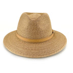DH075 CARAMEL - TULLY FEDORA DH075 / Caramel / M/L (58cm) Can be adjusted down 3cm