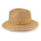DH075 CARAMEL - TULLY FEDORA DH075 / Caramel / M/L (58cm) Can be adjusted down 3cm