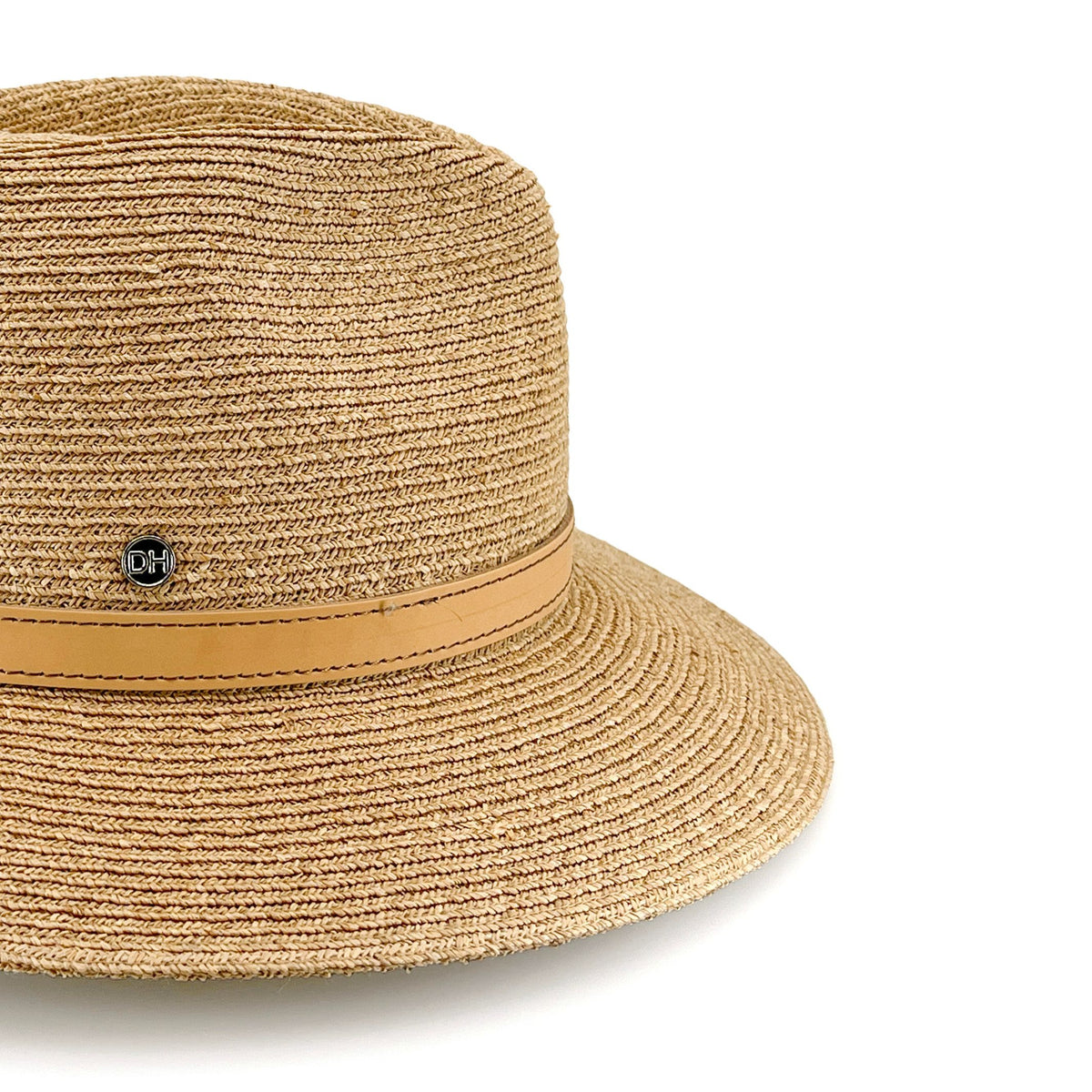DH075 CARAMEL - TULLY FEDORA DH075 / Caramel / M/L (58cm) Can be adjusted down 3cm