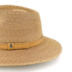DH075 CARAMEL - TULLY FEDORA DH075 / Caramel / M/L (58cm) Can be adjusted down 3cm