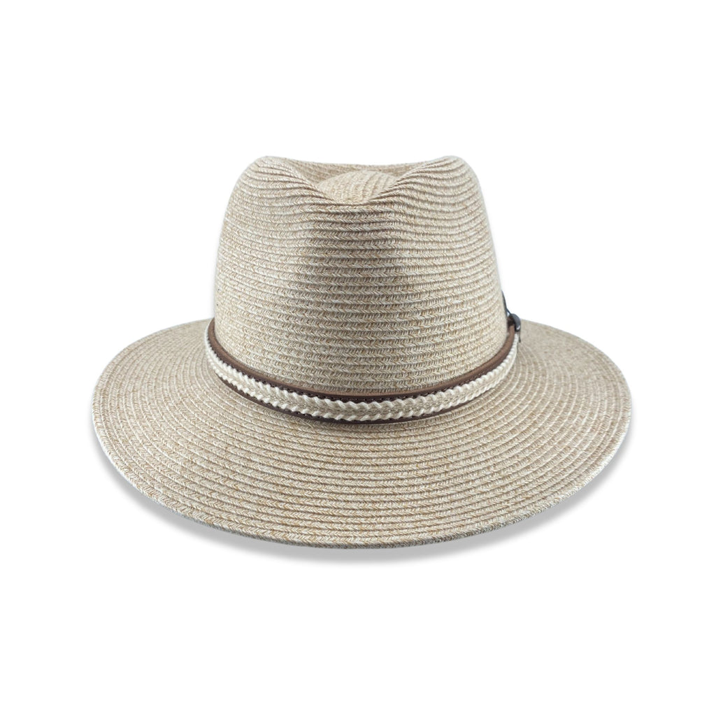 AP022 OATMEAL - YARRUNGA CREEK FEDORA AP022 / Oatmeal / S/M - 56cm