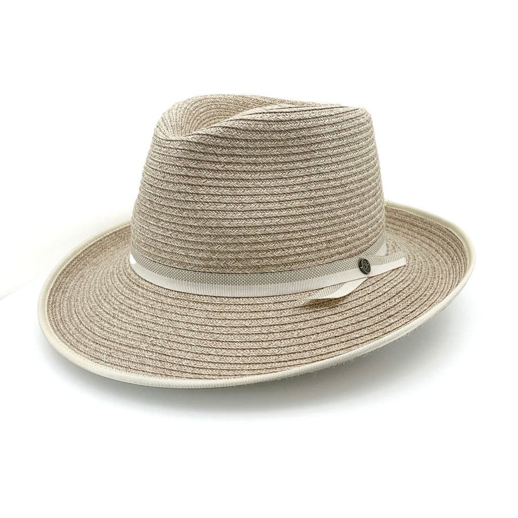 DH077 MIX CAMEL - LAURA FEDORA DH077 / Mix Camel / XS/S (54cm) Can be adjusted down 3cm