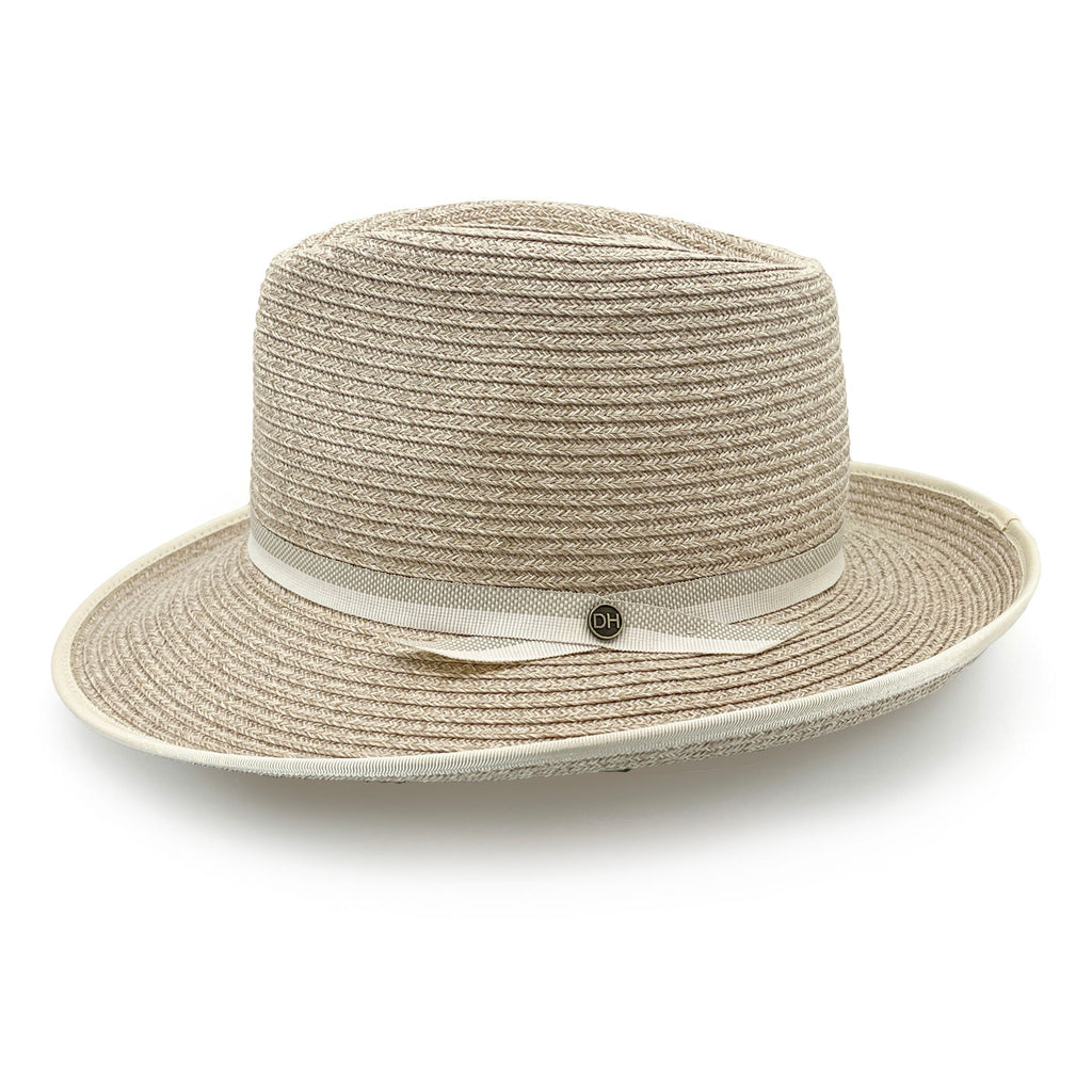 DH077 MIX CAMEL - LAURA FEDORA DH077 / Mix Camel / S/M (56cm) Can be adjusted down 3cm