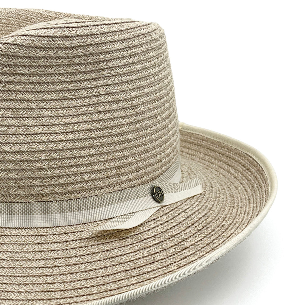 DH077 MIX CAMEL - LAURA FEDORA DH077 / Mix Camel / S/M (56cm) Can be adjusted down 3cm