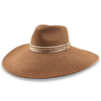 Beechmont Wide Brim Fedora - Cinnamon