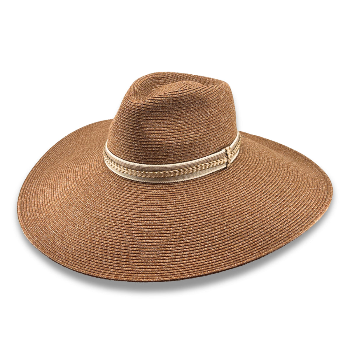 Beechmont Wide Brim Fedora - Cinnamon