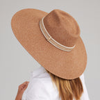 Beechmont Wide Brim Fedora - Cinnamon