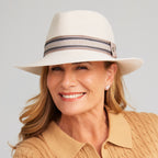 Claremont Fedora - Ivory