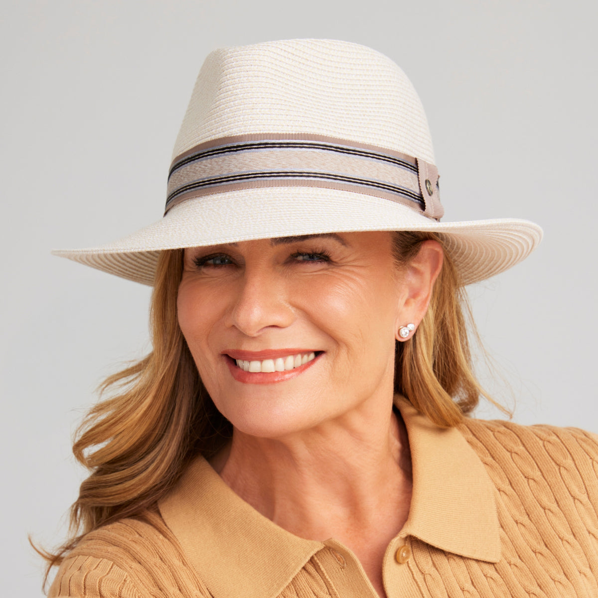 Claremont Fedora - Ivory
