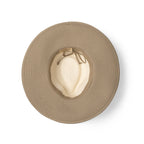 Kristina Flexibraid® Fedora - Mixed Ivory/Khaki
